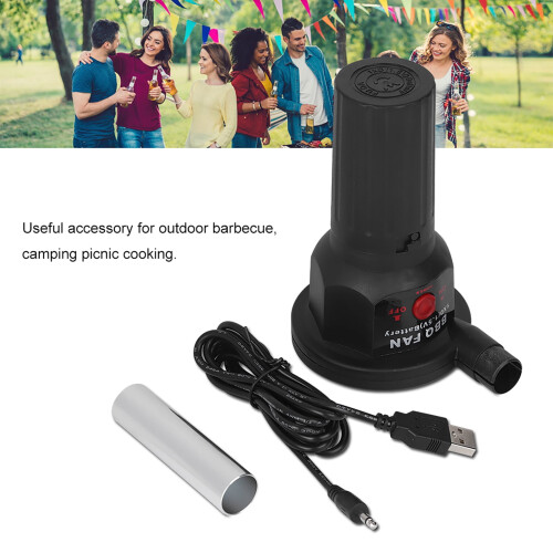 VIFERR portable BBQ fan 5V USB powered 2