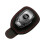 Audi car sunglasses holder black leather visor mount 1