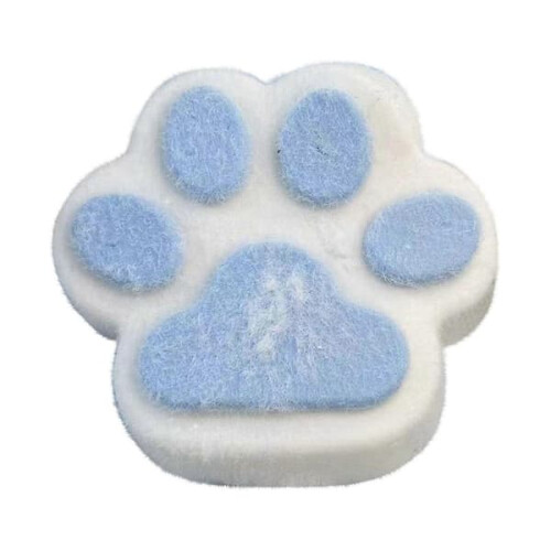 Handmade Taba Squishy Big Cat Blue Giant Paw 1pc