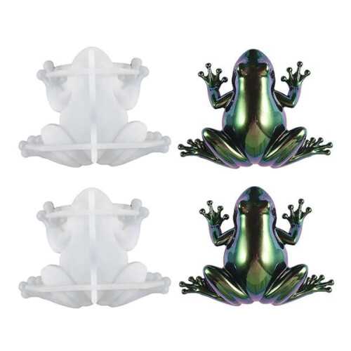Lizard Shape Mold Frog Design 1 Piece