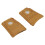 Delaman leather thimble with metal tip small size 2 pcs 4
