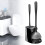 Ensemble brosse et ventouse pour toilettes avec support (1 ensemble) 1