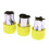 Star heart flower vegetable cutter plastic handle 3 pcs 1