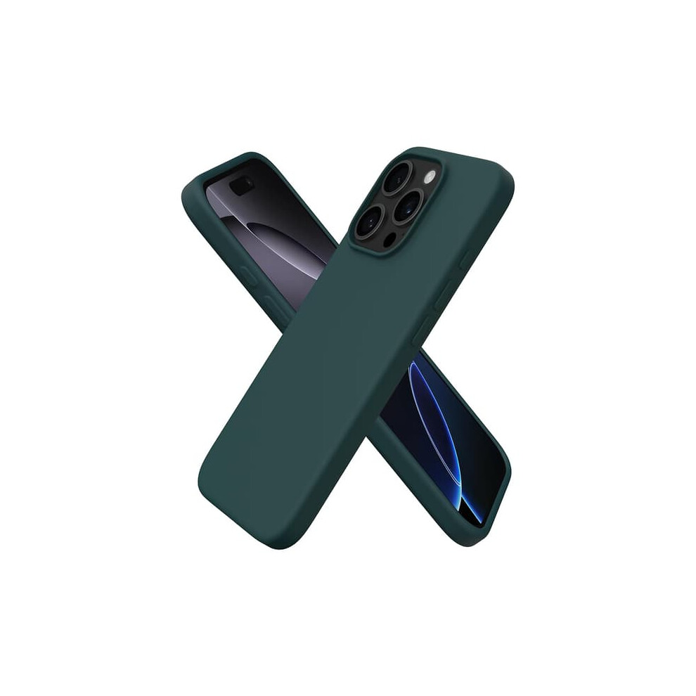 Iphone 16 Pro Max Silicone Case Dark Green 962029731962