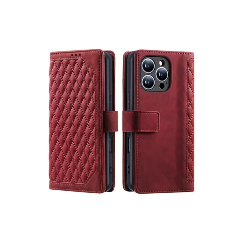Iphone 16 Pro Max Pu Leather Flip Wallet Case With Card 962029400806