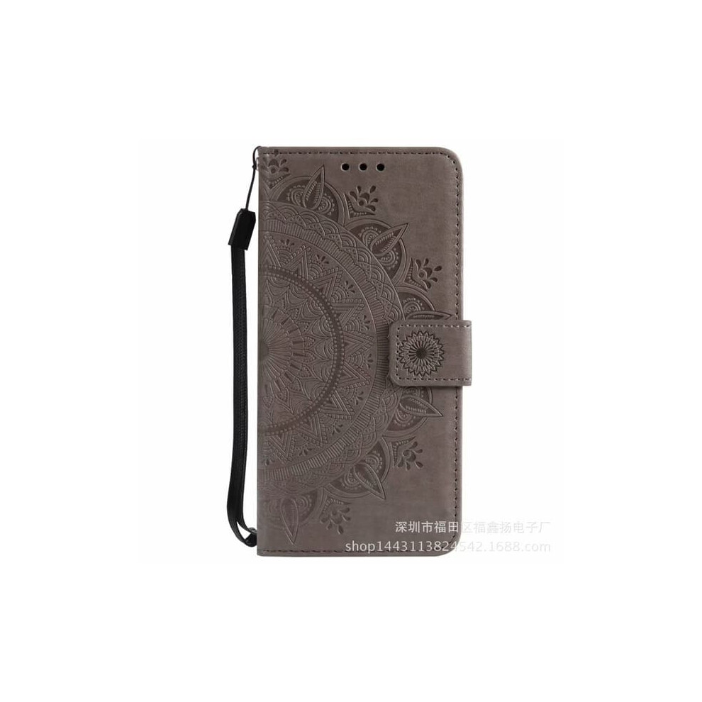 Iphone 14 Plus Wallet Case With Card Holder Gray 962029383086