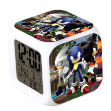 Sonic digital alarm clock with LED night light 1 pc