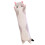 Cat-shaped sleeping pillow grey 90 cm 1