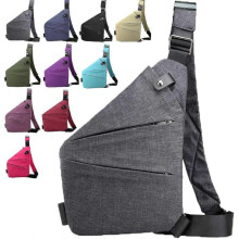 Anti-Theft Travel Crossbody Bag for Women Grey