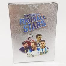 FIFA and UEFA Star Cards Box Gold and Silver Foil 55