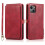 iPhone 13 Mini wallet case red 1