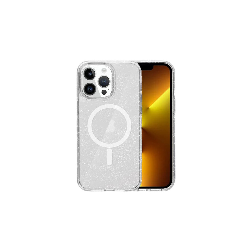 Iphone 13 Pro Shockproof Transparent Case With Glitter 962029385646