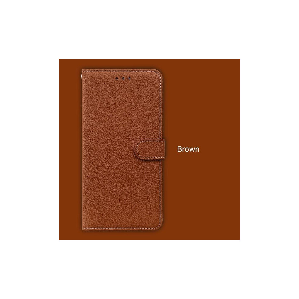 Pu Leather Wallet Case For Samsung S23 Dark Brown 962029401612