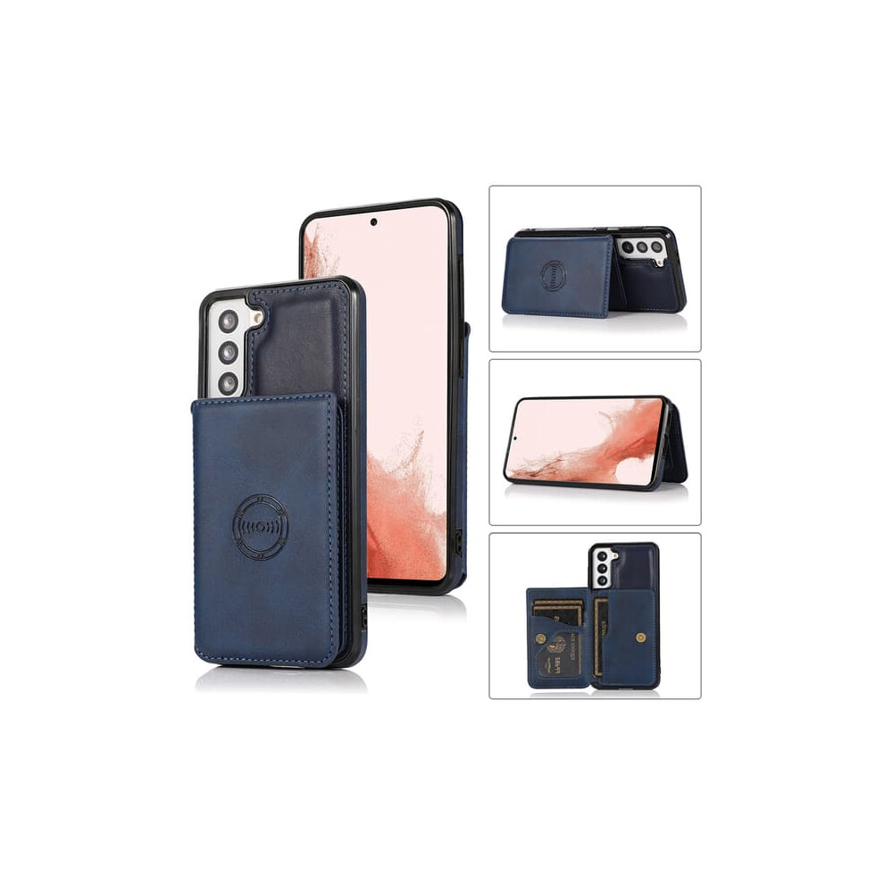 Samsung Galaxy S23 Case With Card Holder Blue 962029401773