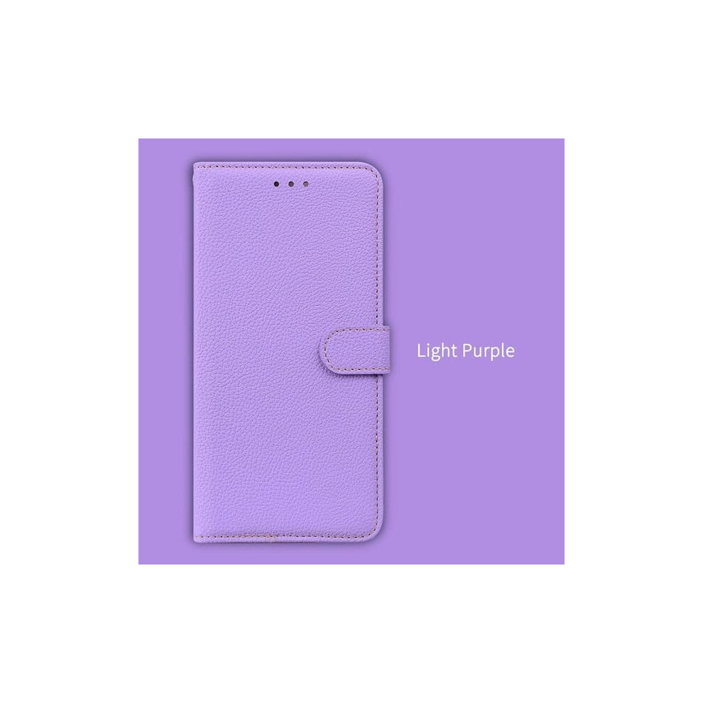 Pu Leather Wallet Case For Iphone 11 Light Purple 962029398929