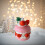 Christmas Cake-Shaped Scented Candle Pink 6