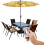 Outdoor parasol light cordless with remote 8 brightness 1