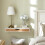 SoBuy wall-mounted storage shelf with drawers 60 cm 1