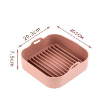 Silicone Air Fryer Basket Round and Square 20.5cm