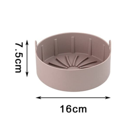 Silicone Air Fryer Basket Round Square 16cm
