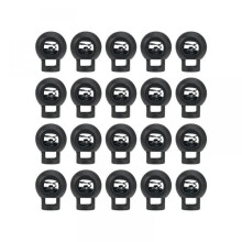 Lace Locks Plastic 20 pcs