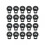 Lace Locks Plastic 20 pcs 1
