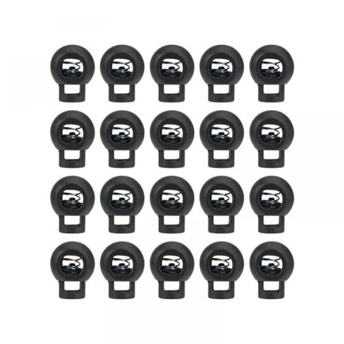 Lace Locks Plastic 20 pcs