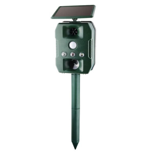 INF Solar-Powered Pest Repeller with Ultrasound and Motion