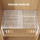Corner Shelf Wall Organizer Stackable Space-Saving 3-Tier 6
