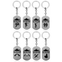 Fortnite keychain silver 5