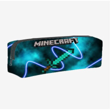 Minecraft pencil case with zipper large capacity 15
