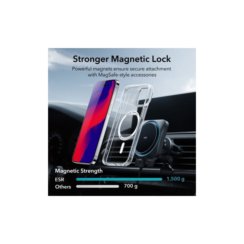 Iphone 11Â16 Pro Max Magsafe Transparent Case With Stand 962029385172