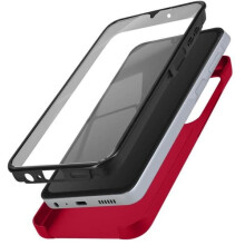 AVIZAR Full-Body Case for Samsung A05S - Red - Hard + Soft