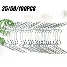 Stainless Steel Greenhouse Glass Clips 25 pcs