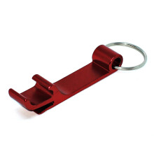 Keychain Bottle Opener Red Standard