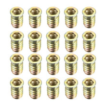 Threaded Insert Nuts for Wood M1025 mm 20 pcs