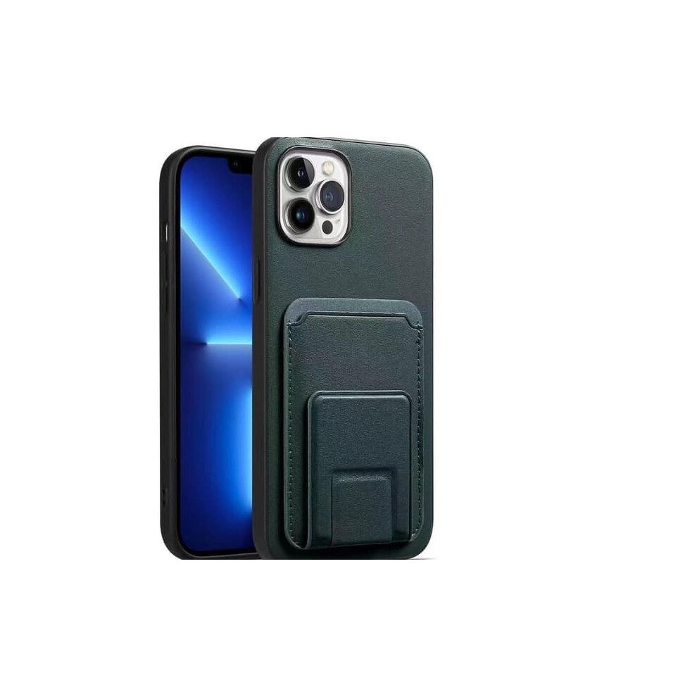 Iphone 14 Pro Case With Stand And Card Slot Green 900223040671