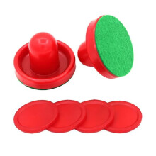 Air Hockey Pushers 96mm 8 pcs Red