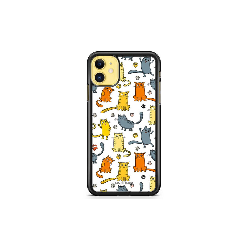 Bjornberry Hard Shell Case For Iphone 11 With Cat Pattern 900223050359