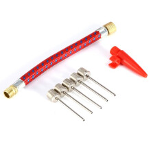 Pump Adapter Set for Football Basketball Bicycle Tires