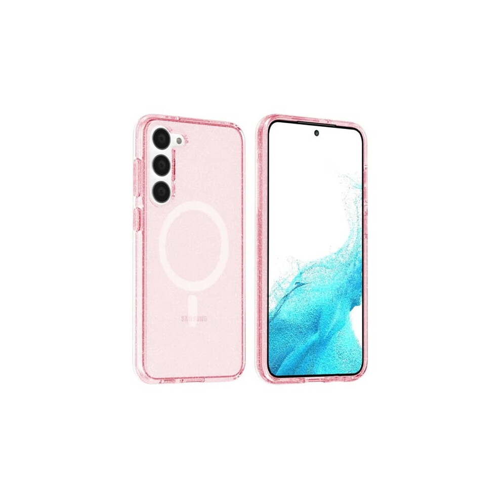 Samsung Galaxy S23 Case Glitter Magsafe Pink 962029386018