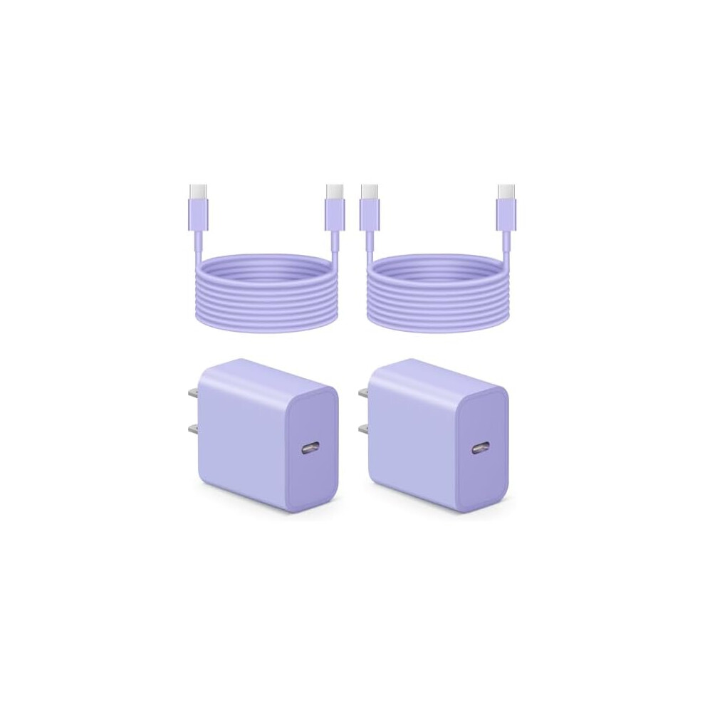 Iphone 16/15 Fast Charger 20W Usb-C Wall Charger With 6Ft 962125942880