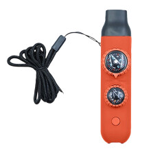 Orange Emergency Whistle Outdoor Survival Tool 7.1