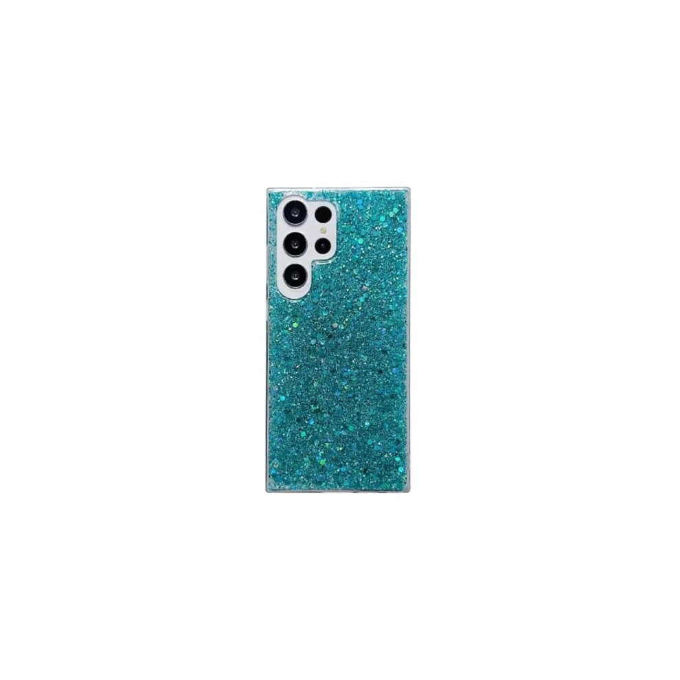 Samsung Galaxy S24 Ultra 5G Case Glitter Epoxy Tpu Green 900223040275