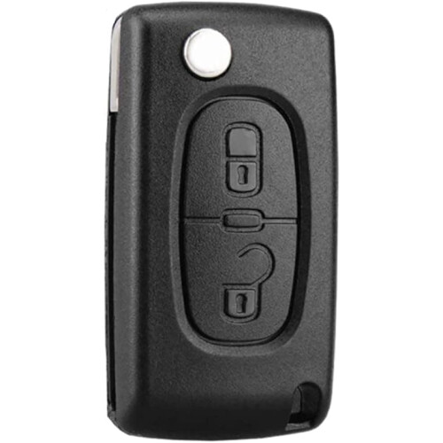 CE0536 Key Shell for Peugeot Citroen 2 Buttons