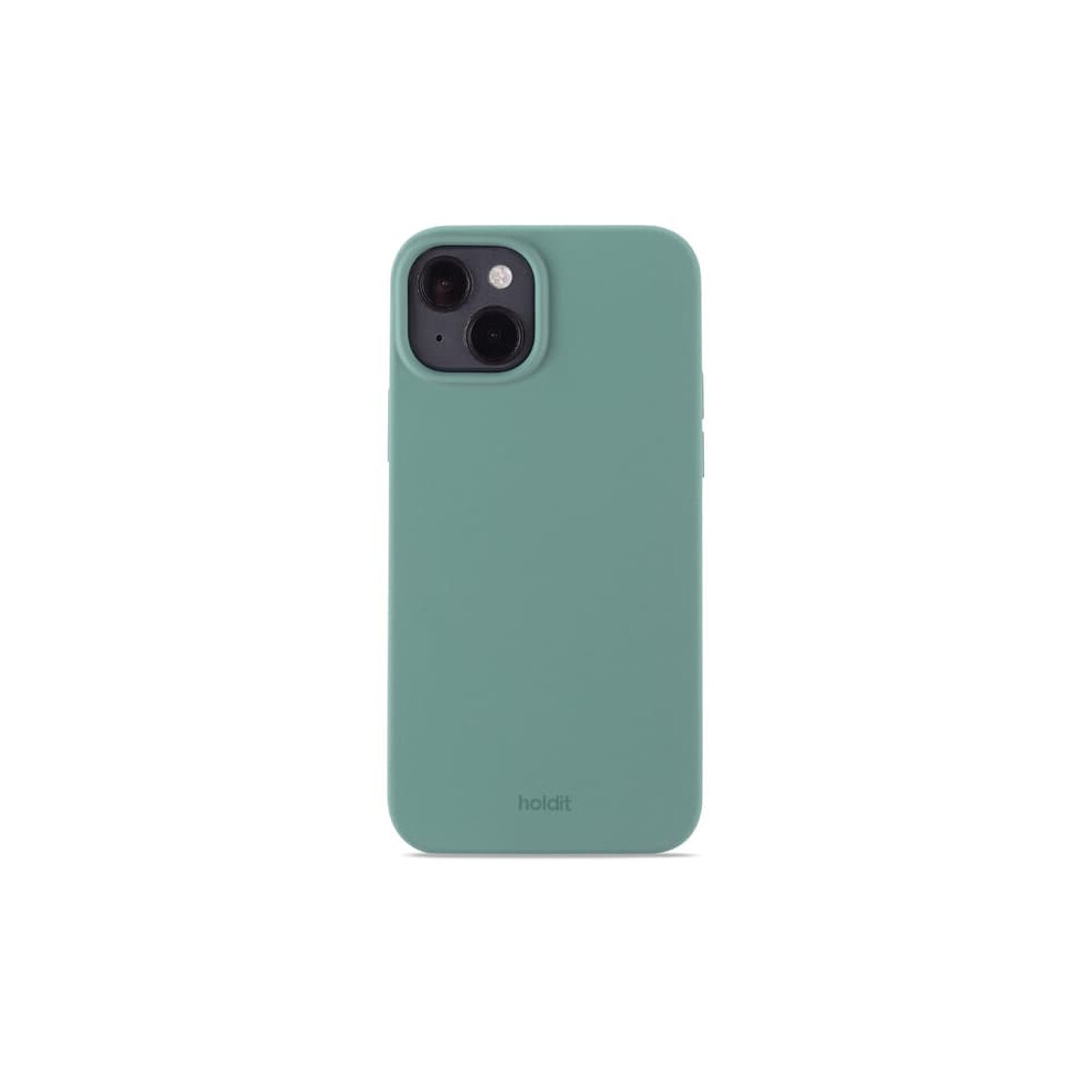 Iphone 15 Plus Silicone Mobile Cover Moss Green 962029398707