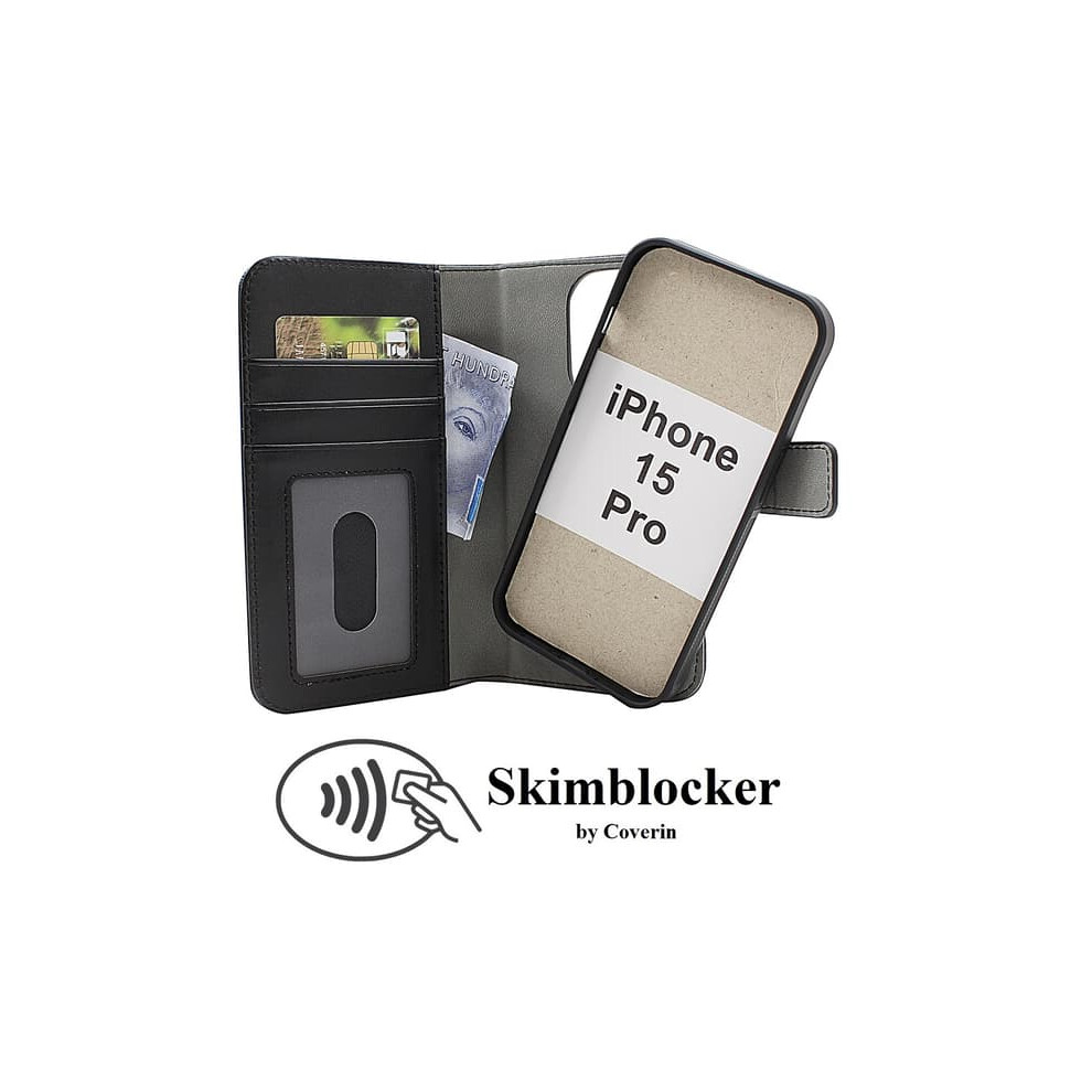 Skimblocker Magnetic Case For Iphone 15 Pro 962029398615