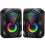 USB computer speaker 10W 2.0 with LED lighting 1