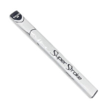 SuperStroke Zenergy Flatso Golf Grip White Black 17 Inch
