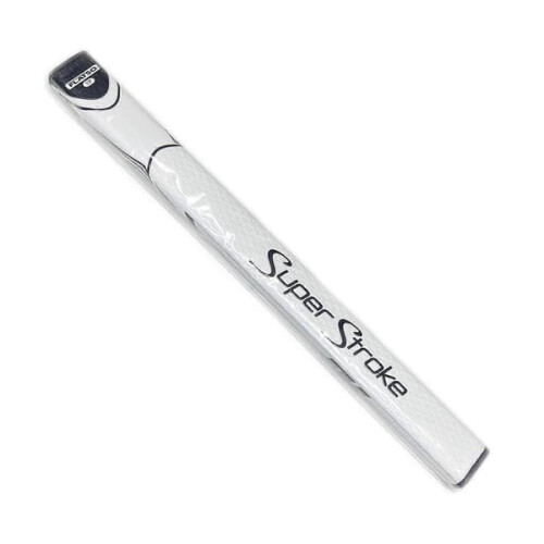 SuperStroke Zenergy Flatso Golf Grip White Black 17 Inch